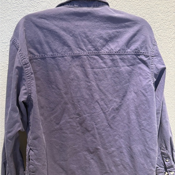 BDG Men's Purple Shirt Jacket - Picture 4 of 4